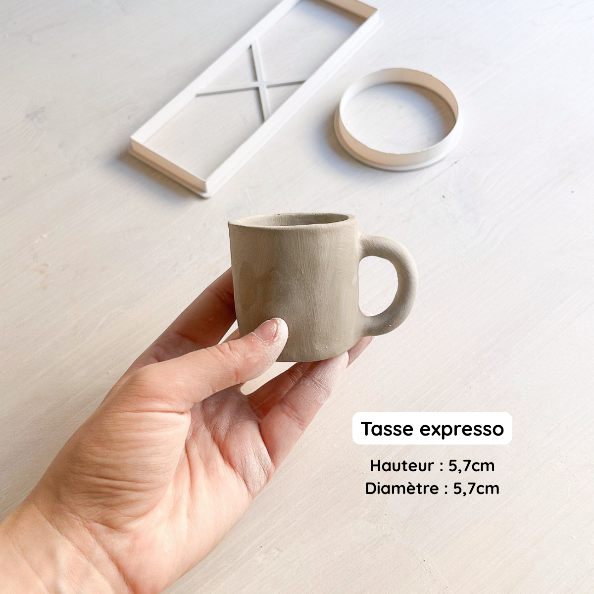 Pack 3 formats : mug, café, expresso