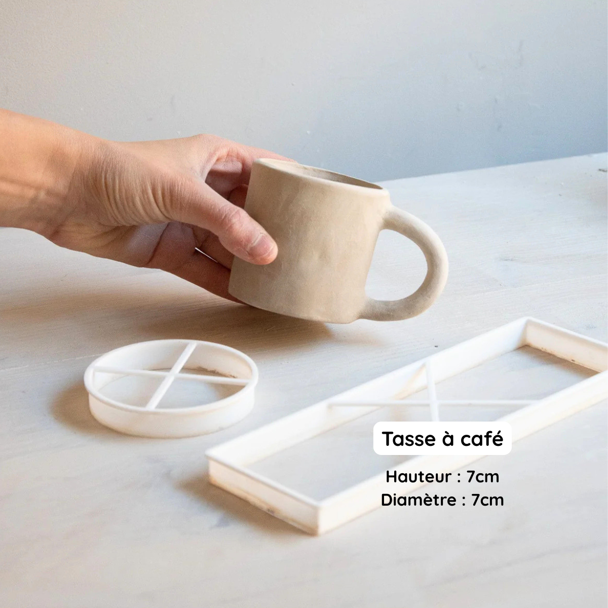 Pack 3 formats : mug, café, expresso