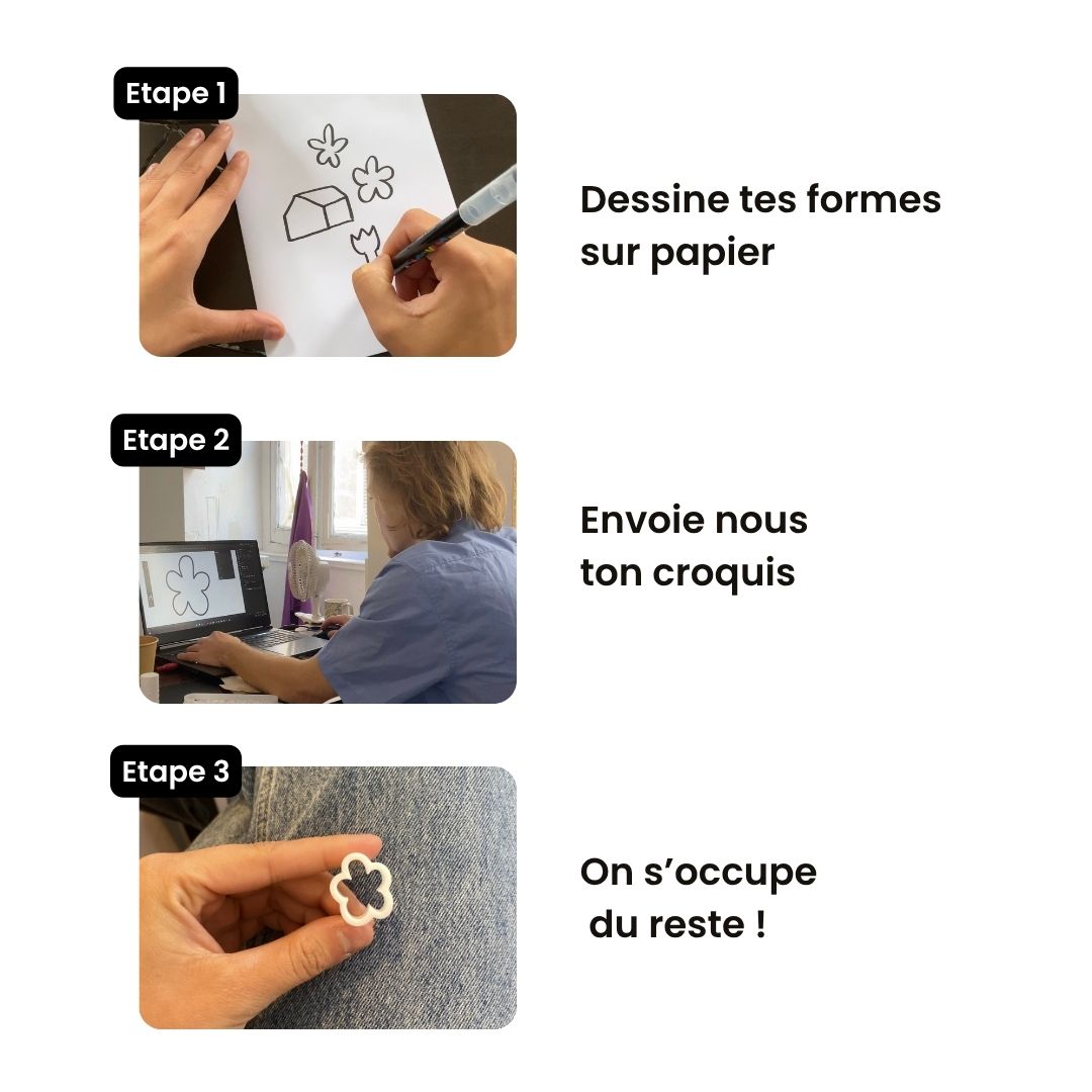 Emporte pièce ou tampon personnalisé