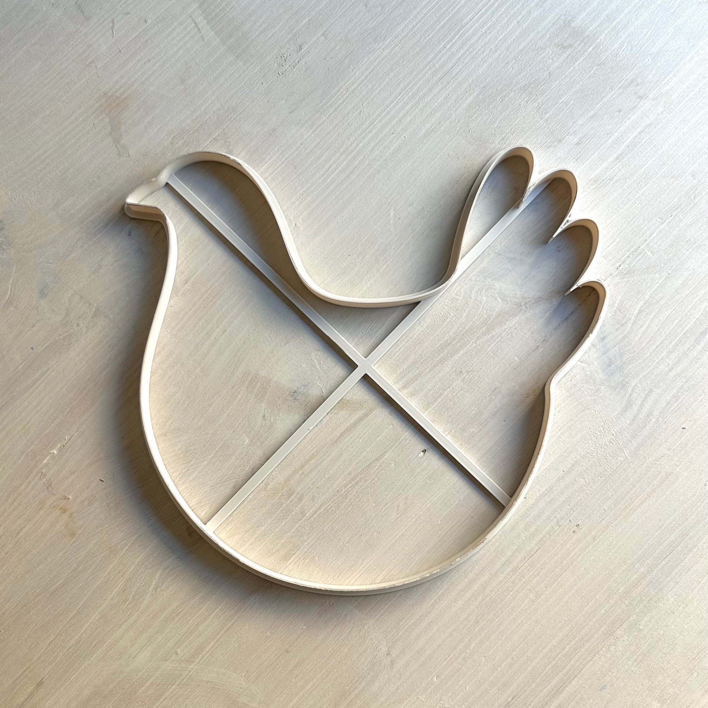 Poule décorative