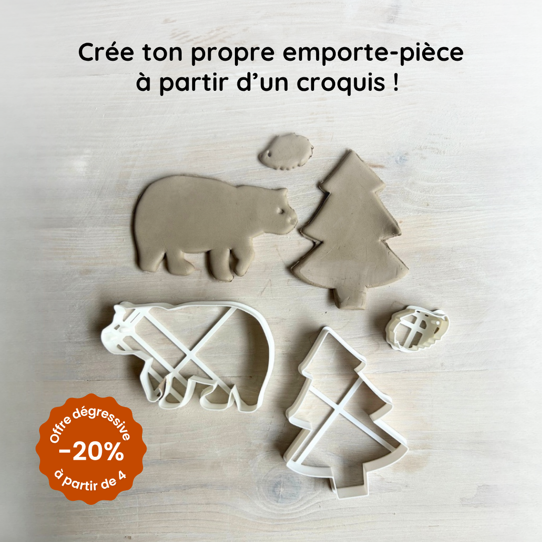 Emporte pièce ou tampon personnalisé