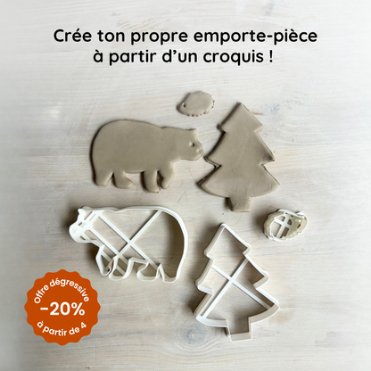 Emporte pièce Personnalisable