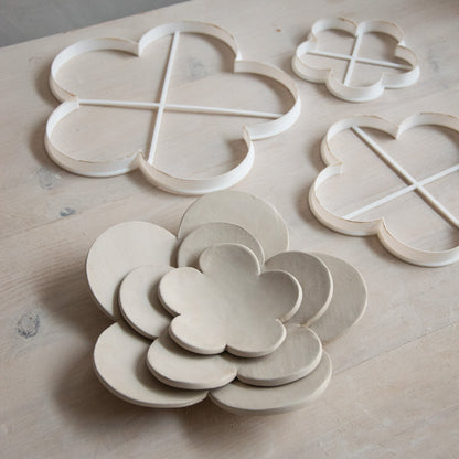 Pack 3 Emporte-pièces - Fleurs 5 pétales