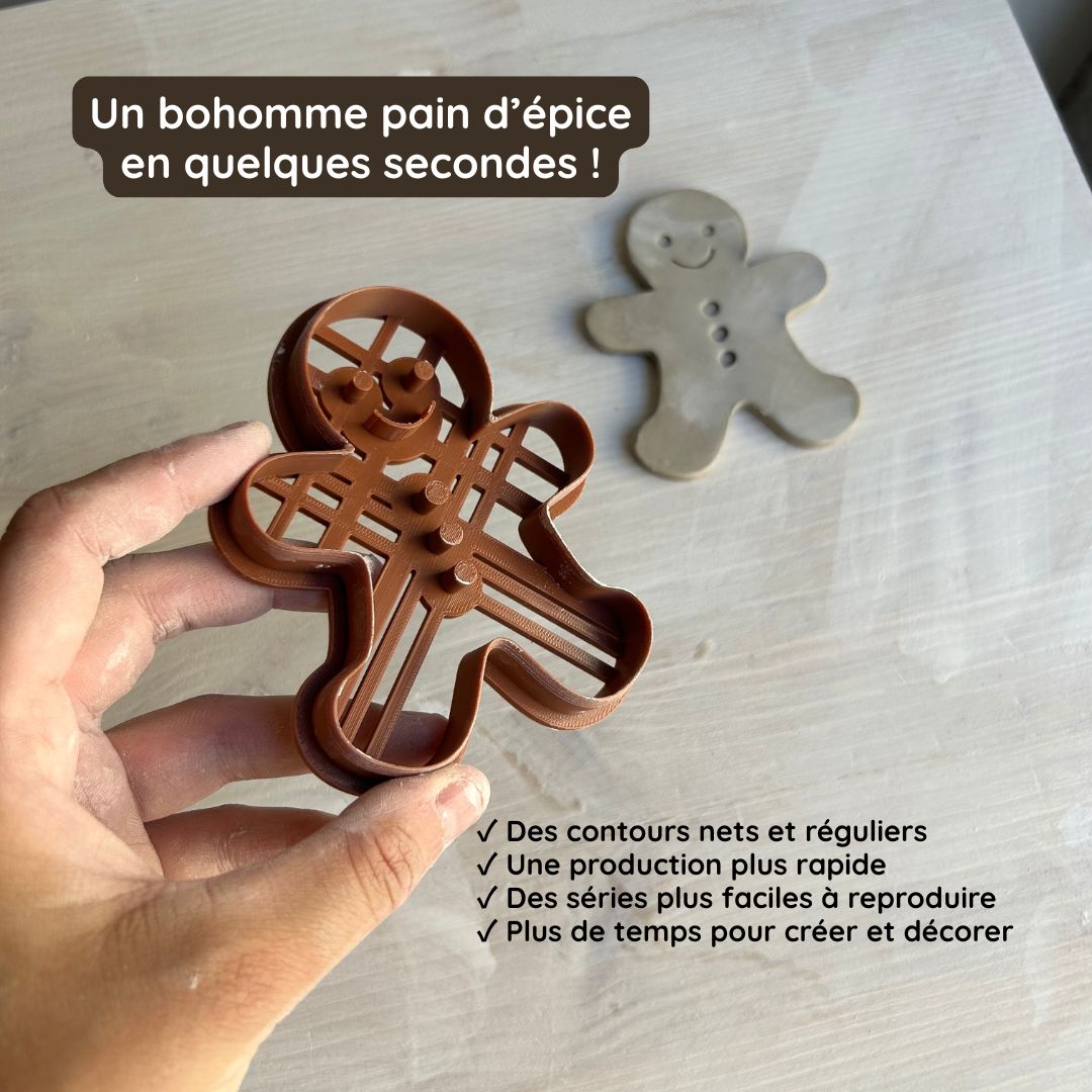 Emporte-pièce - Bonhomme pain d'épice