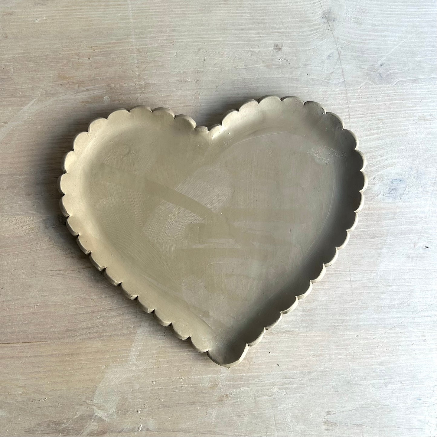 Coupelle cœur festonné