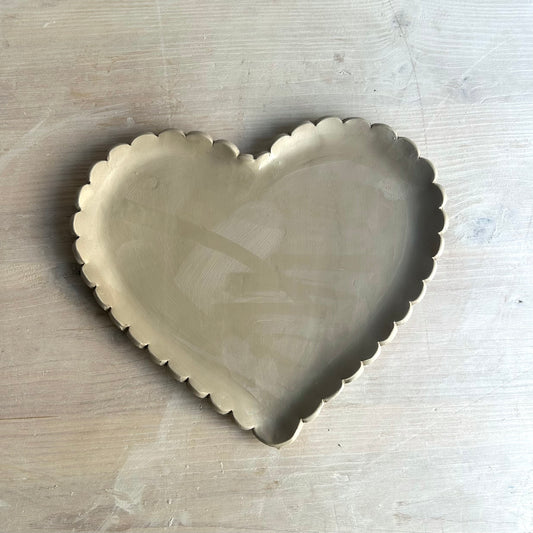 Coupelle cœur festonné