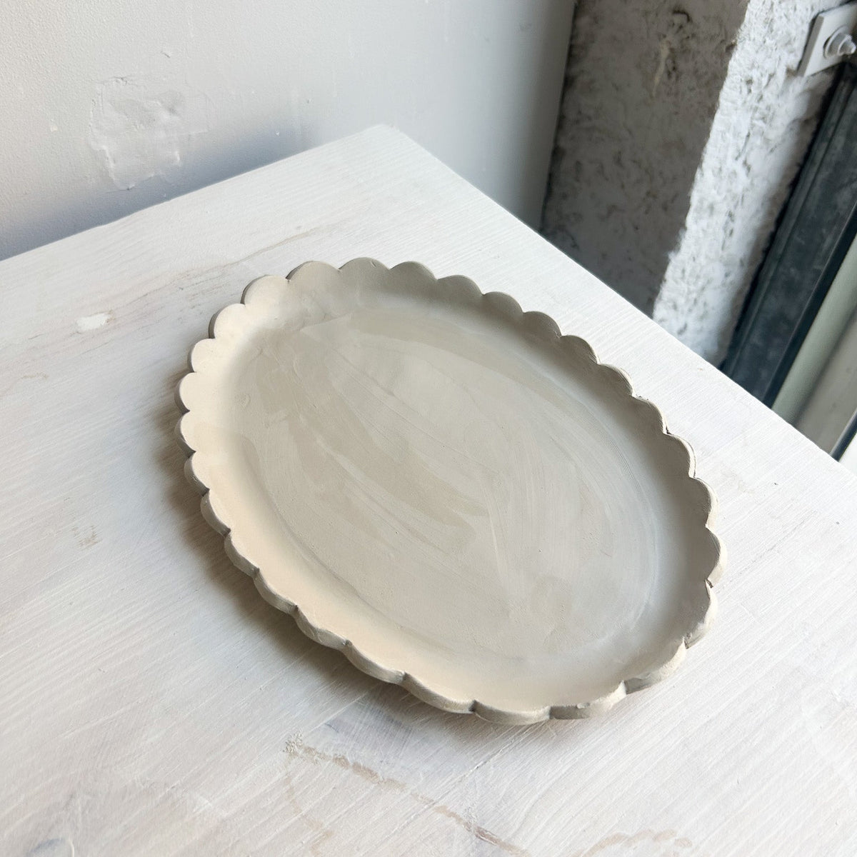 Emporte-pièce - Plat ovale festonné