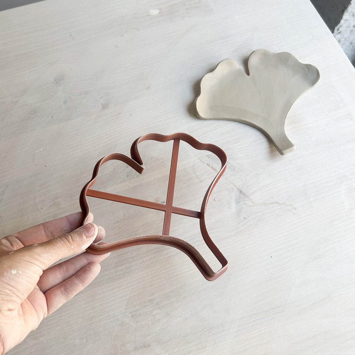 Emporte-pièce - Feuille Ginkgo