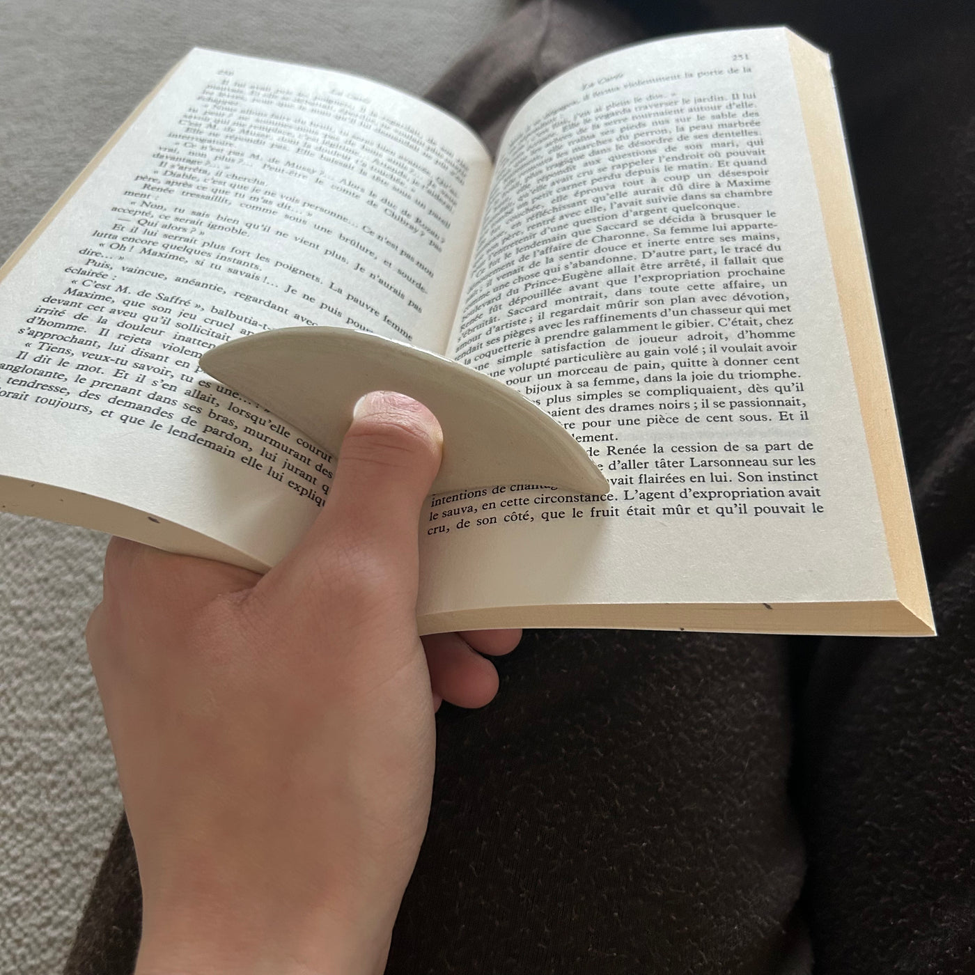 Bague lecture ceramique