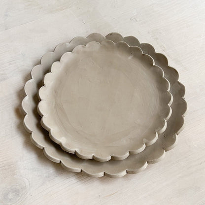 Assiette Festonnée (Plusieurs tailles)