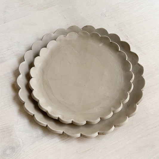 Assiette Festonnée (Plusieurs tailles)