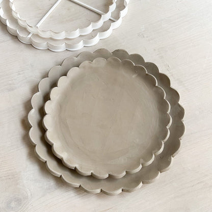 Assiette Festonnée (Plusieurs tailles)