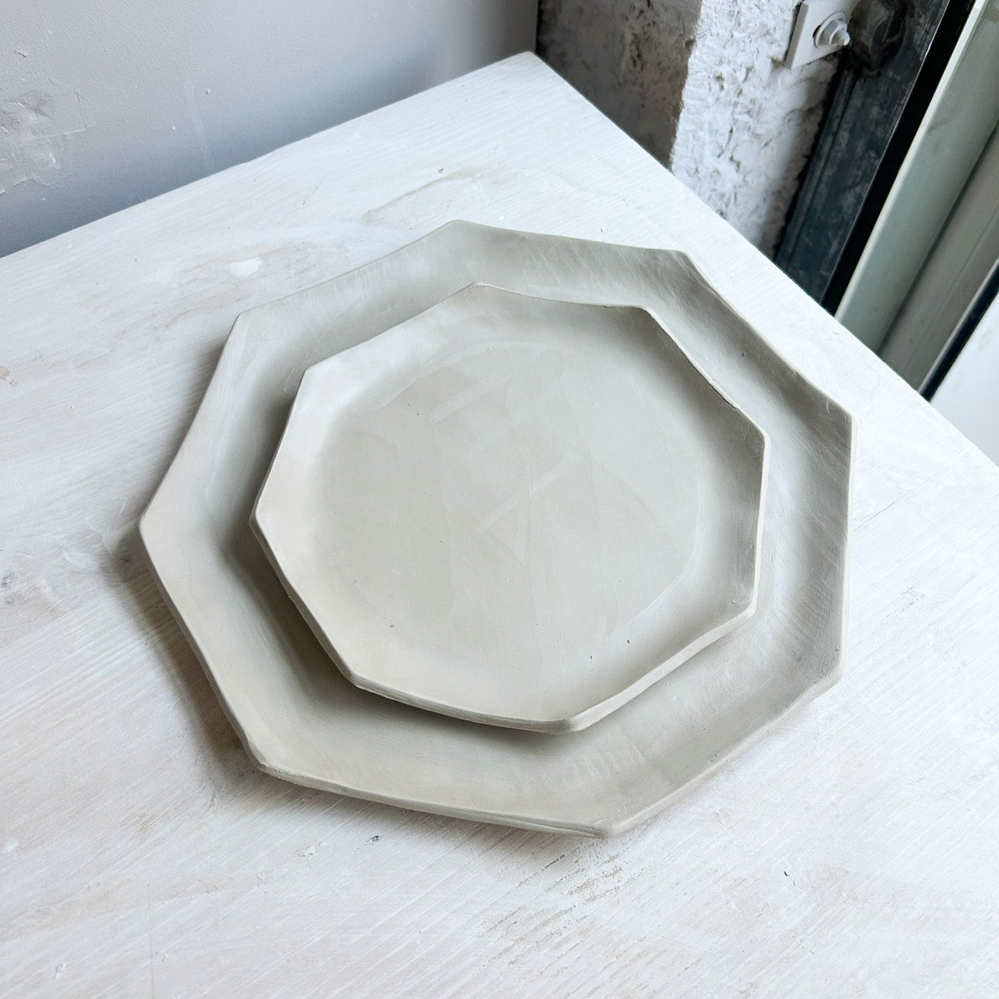 Assiette octogonale (plusieurs tailles)