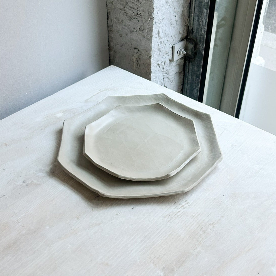 Assiette octogonale (plusieurs tailles)