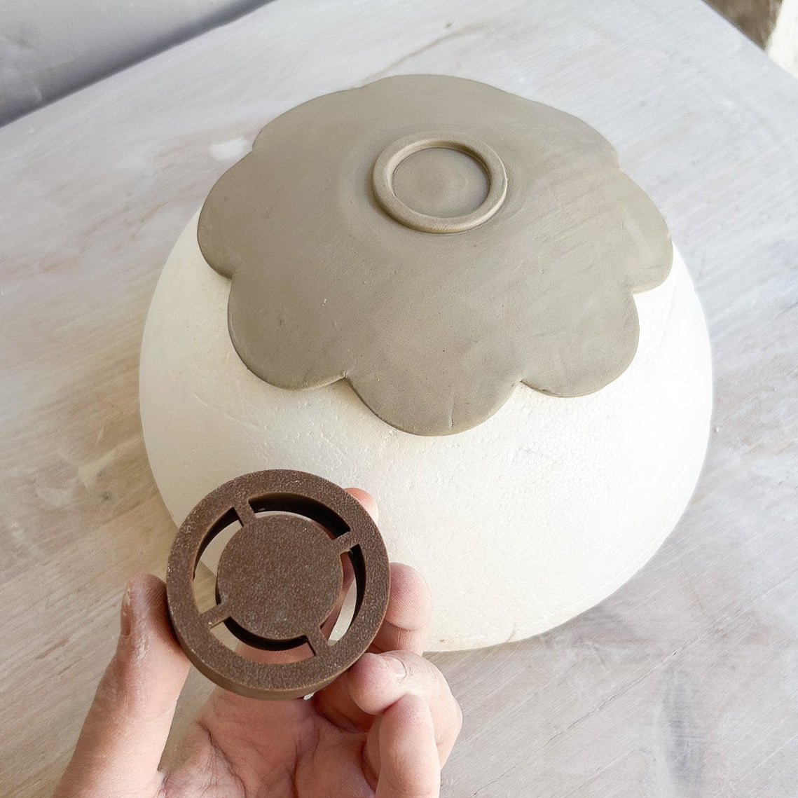 Foot ring - pour créer un pied régulier en quelques secondes