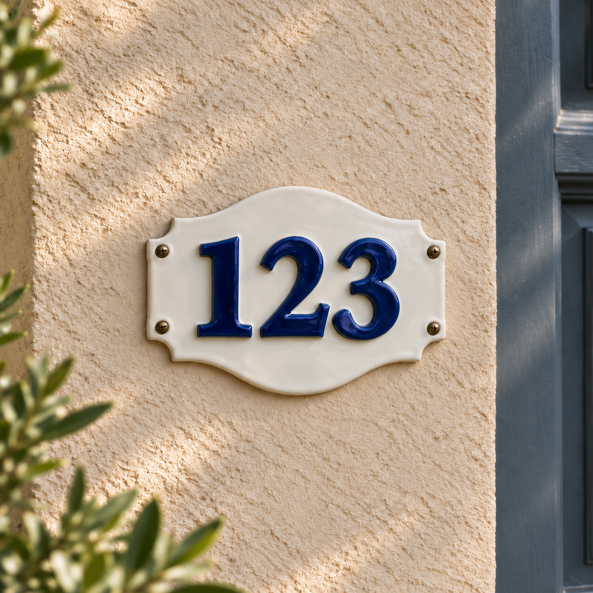 Emporte-pièce - Plaque maison - Serie 1