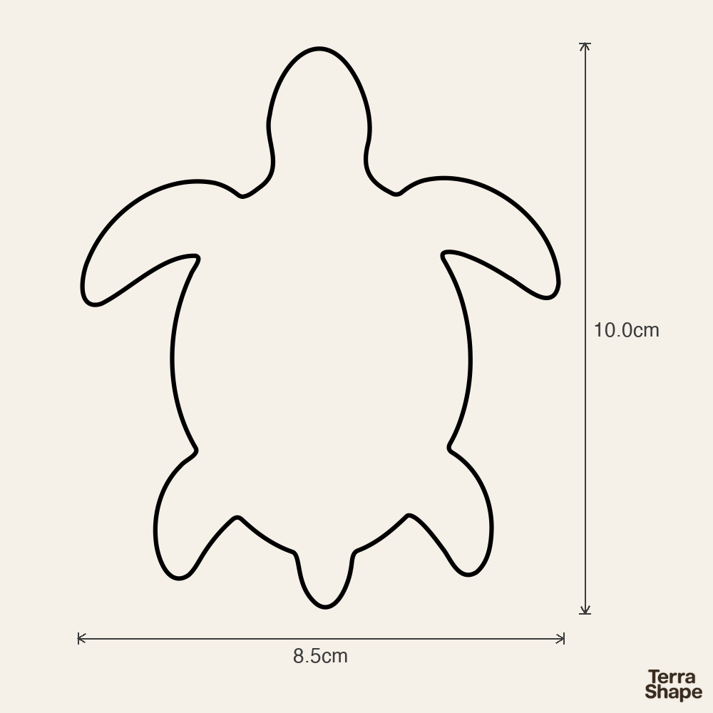 Emporte-pièce - Tortue