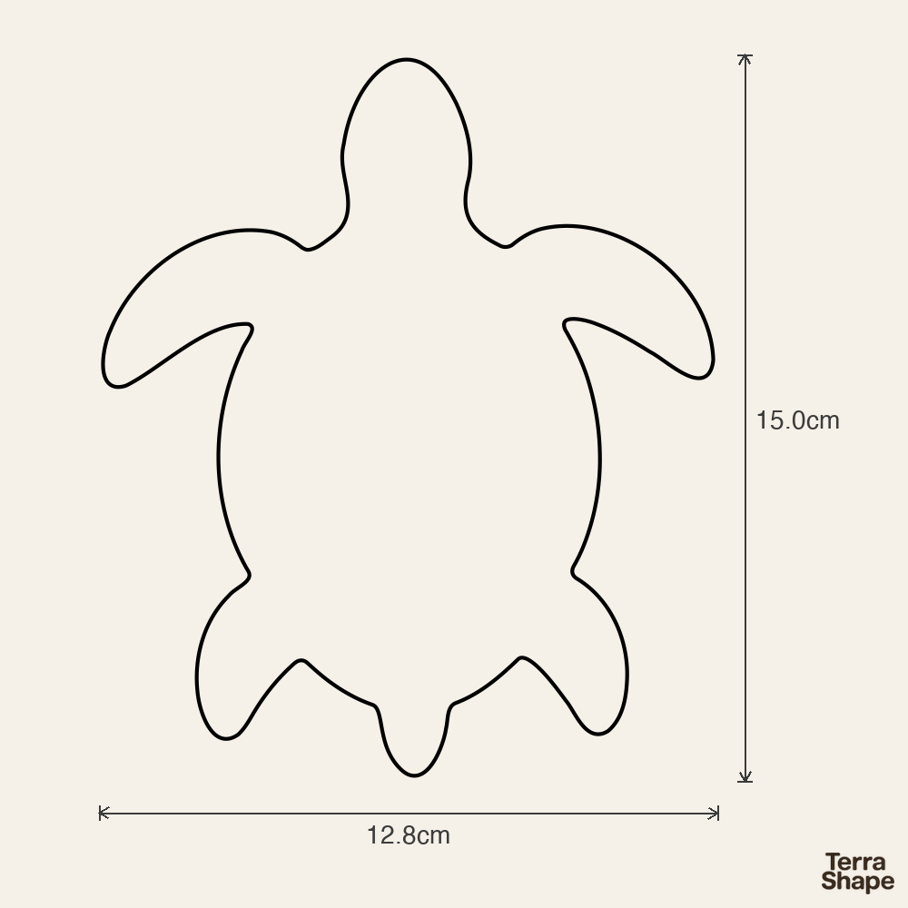 Emporte-pièce - Tortue