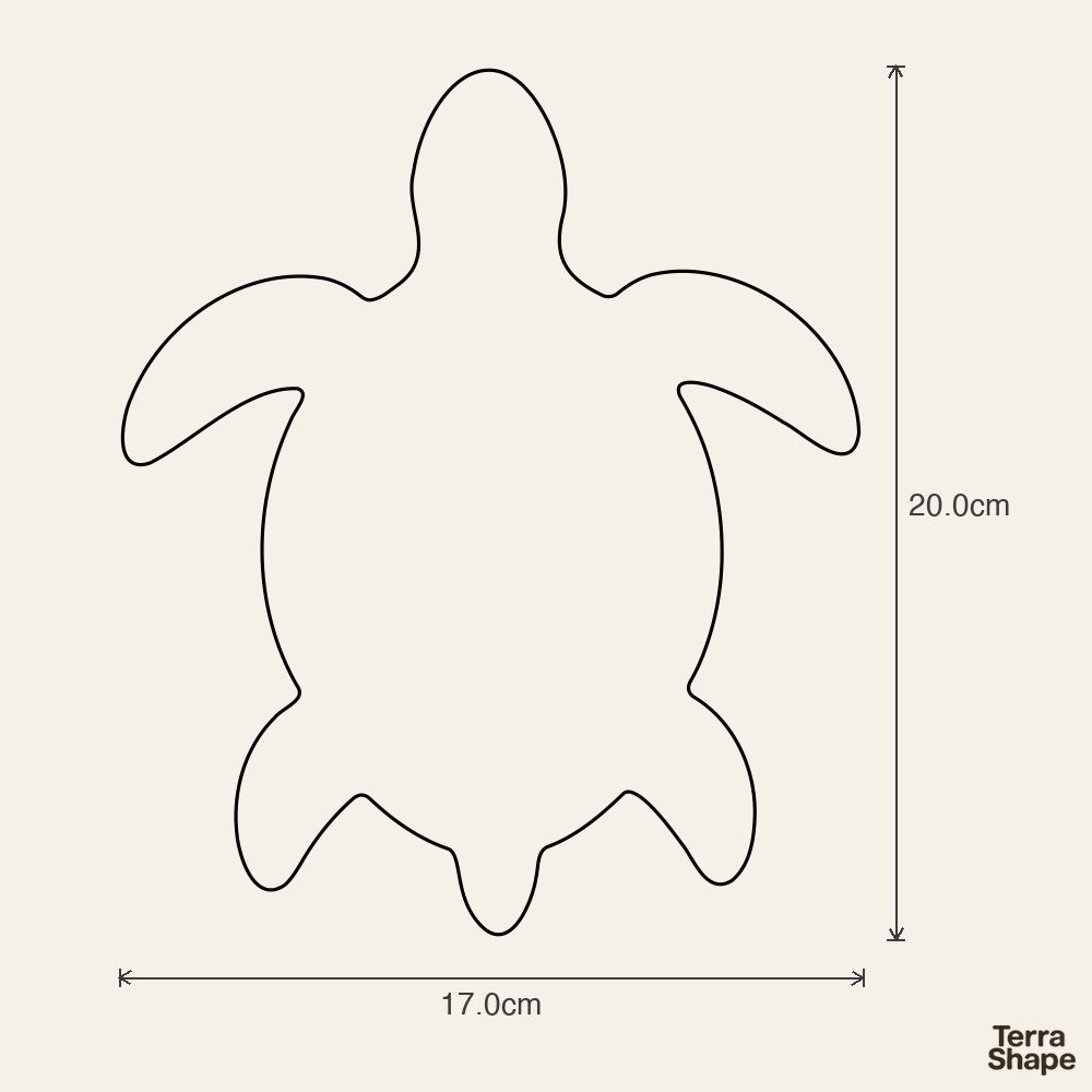 Emporte-pièce - Tortue