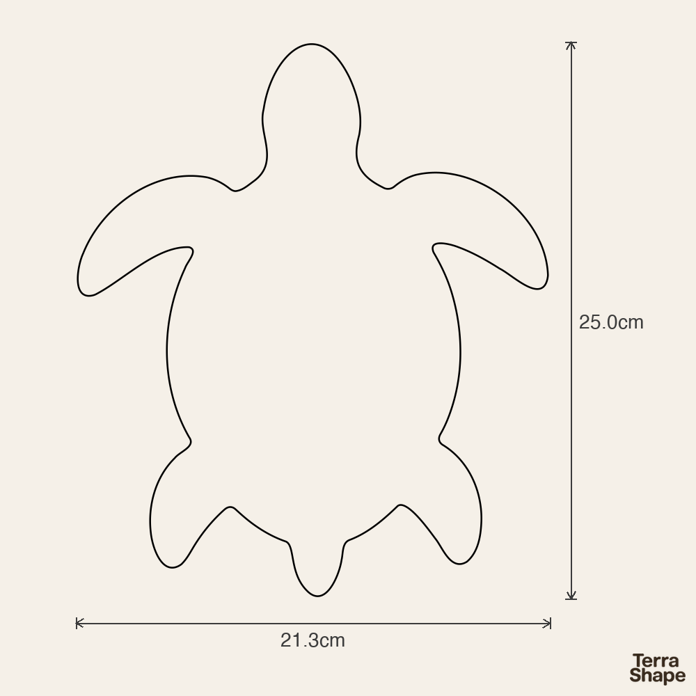 Emporte-pièce - Tortue