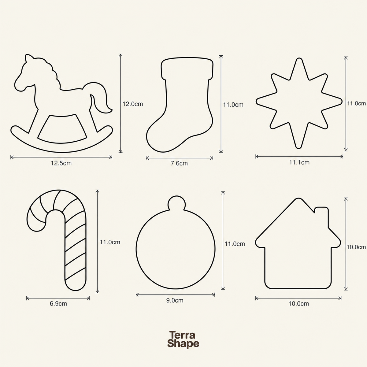Pack - Ornements de Noël – Classique