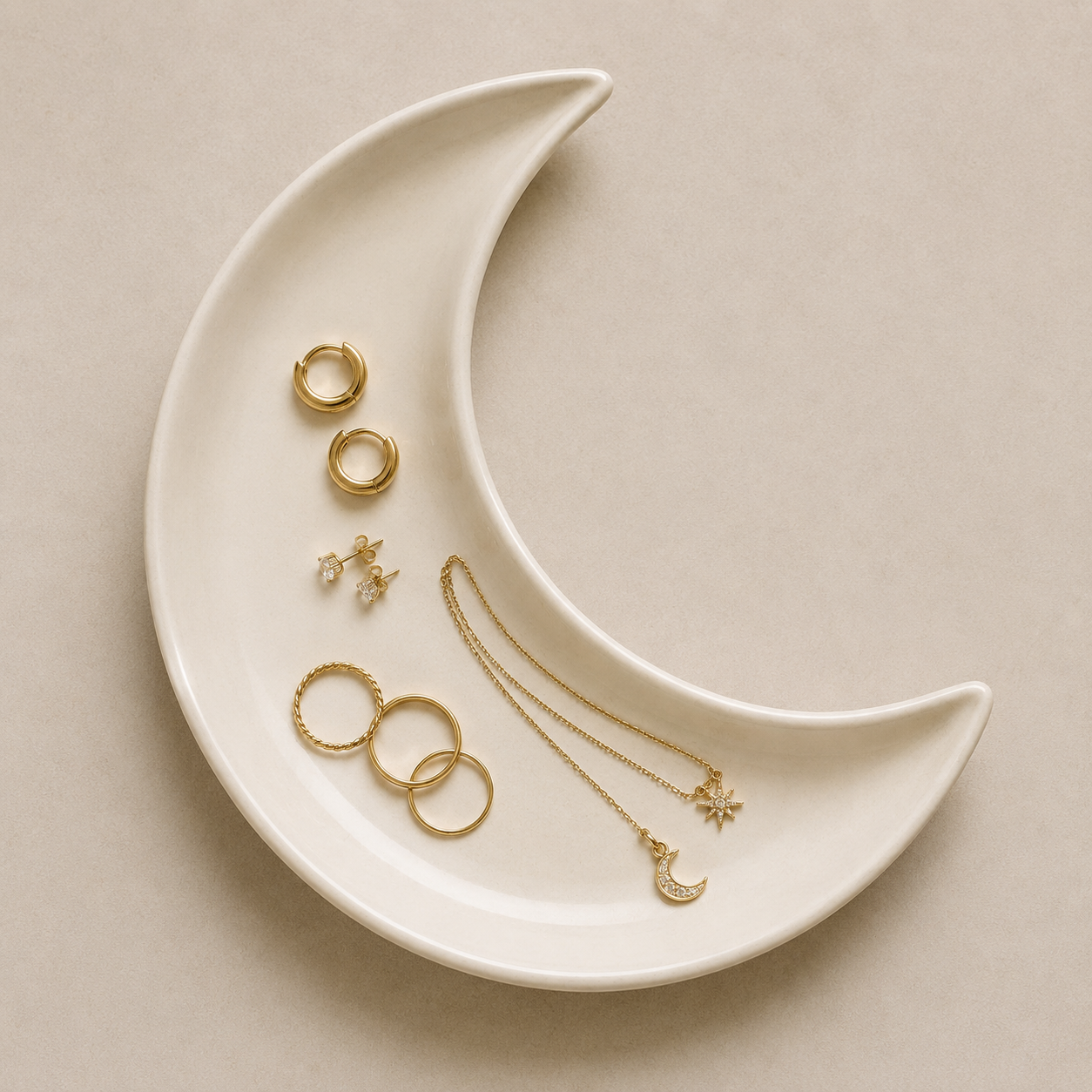 Emporte-pièce - Lune (Plusieurs tailles)