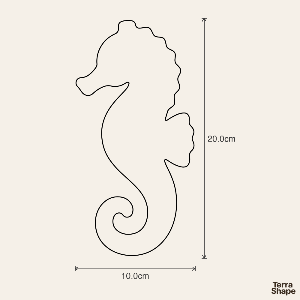 Emporte-pièce Hippocampe