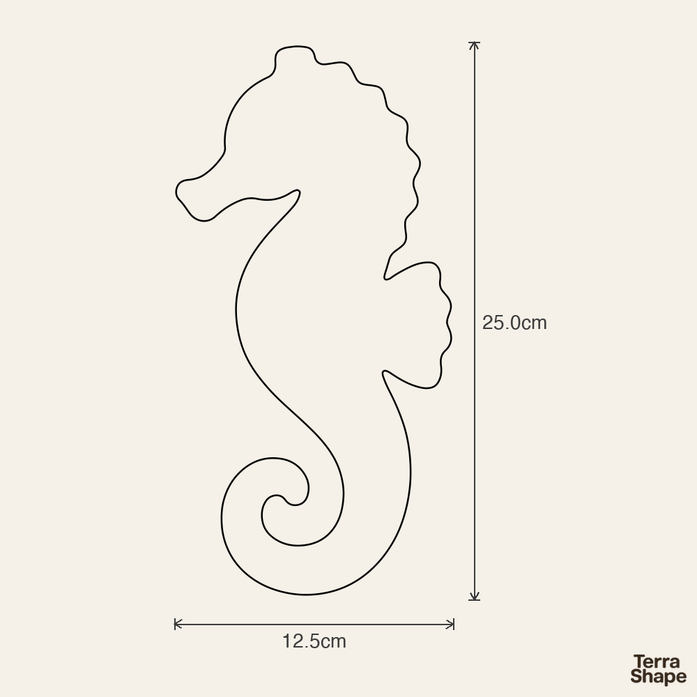 Emporte-pièce Hippocampe