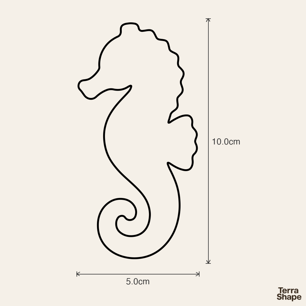 Emporte-pièce Hippocampe