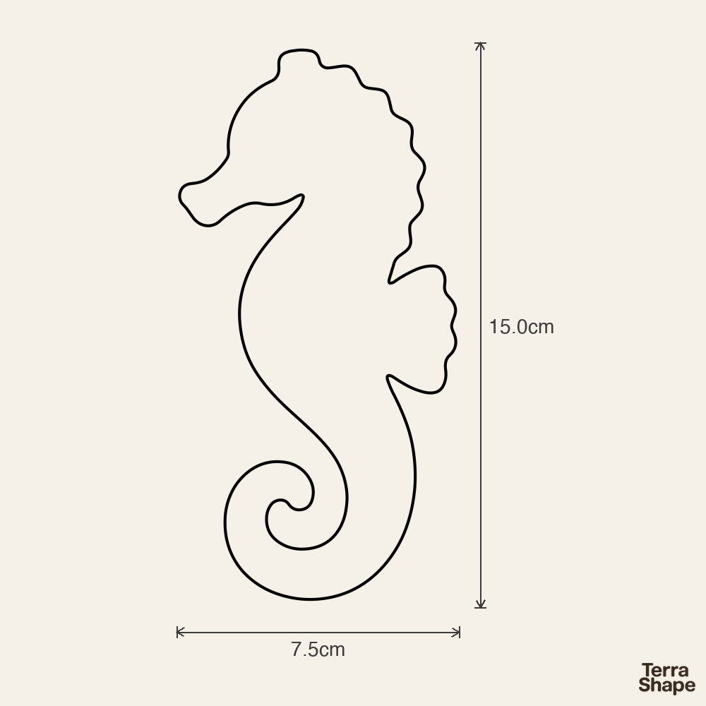 Emporte-pièce Hippocampe