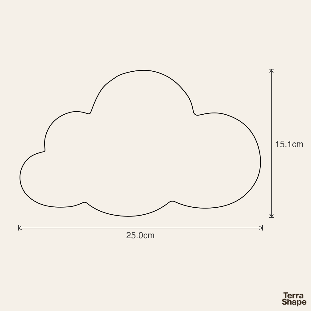 Pack emporte-pièces mobile enfant – Nuage