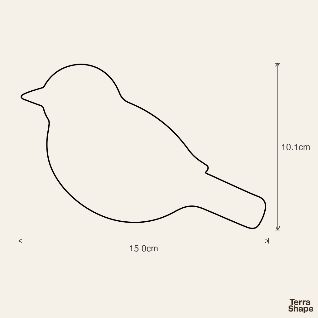 Emporte-pièce - Oiseau