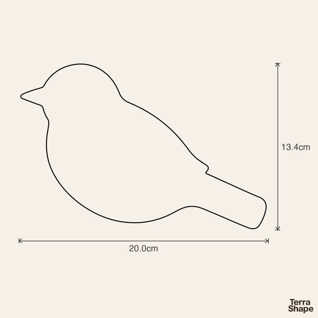 Emporte-pièce - Oiseau
