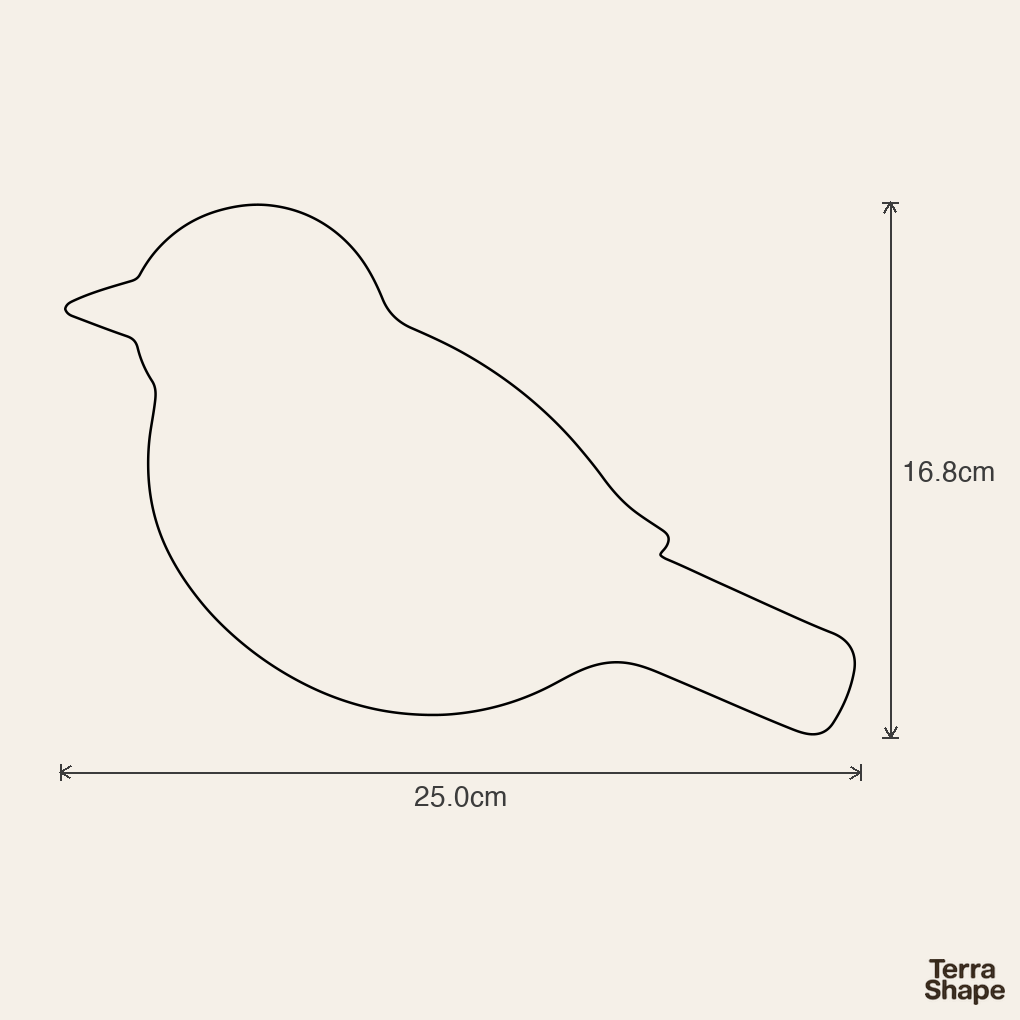 Emporte-pièce - Oiseau