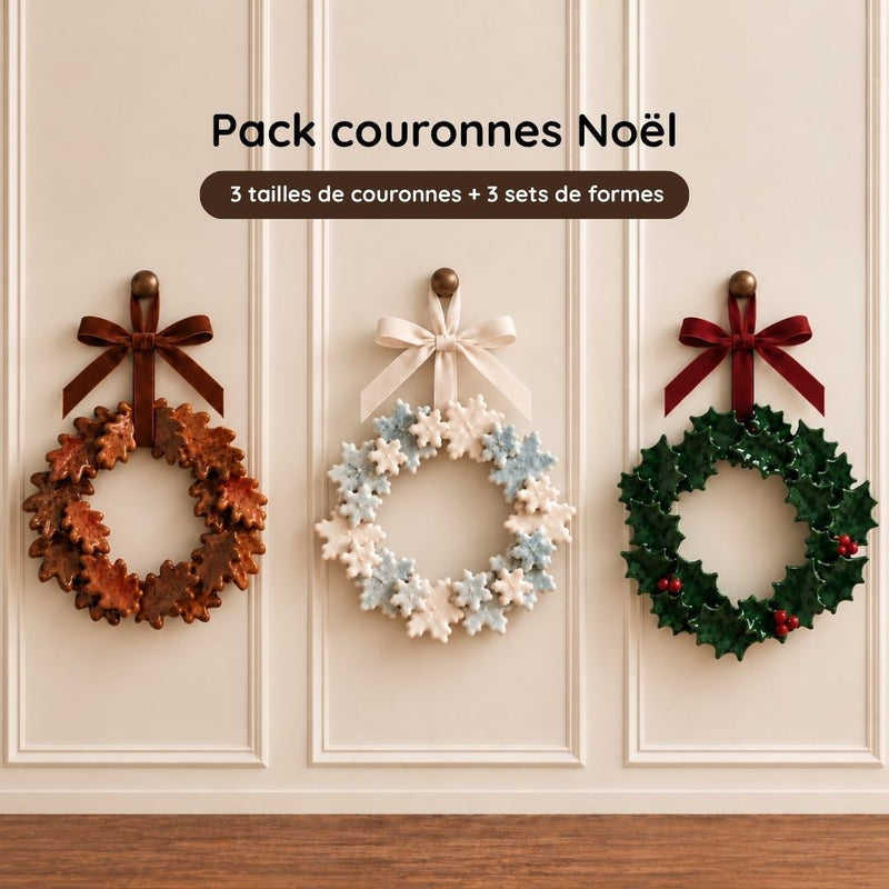 Pack de couronnes de Noël