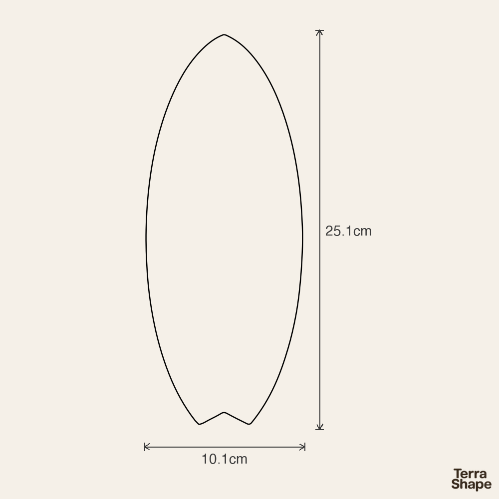 Emporte-pièce - Planche de surf