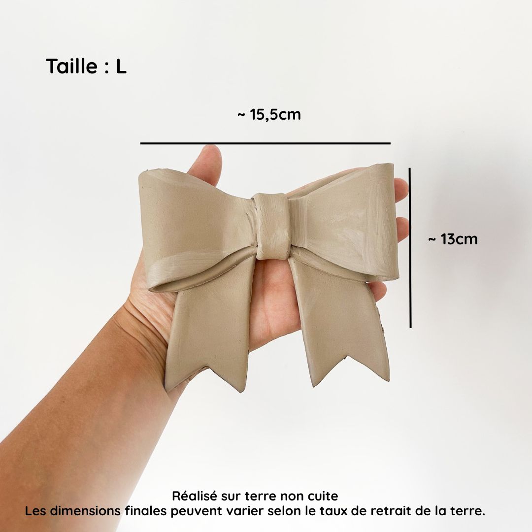 Emporte-pièce - Noeud ruban 3D