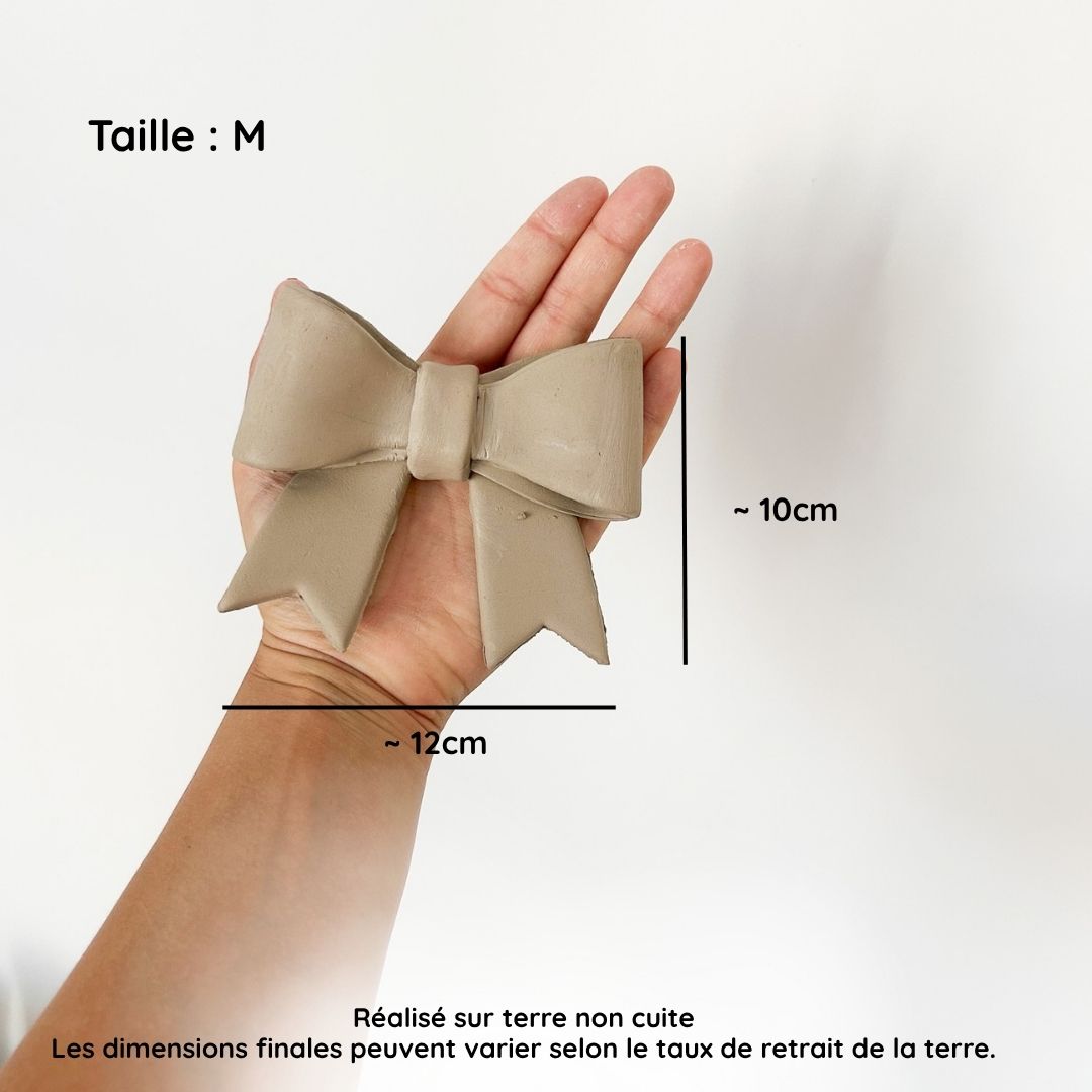 Emporte-pièce - Noeud ruban 3D