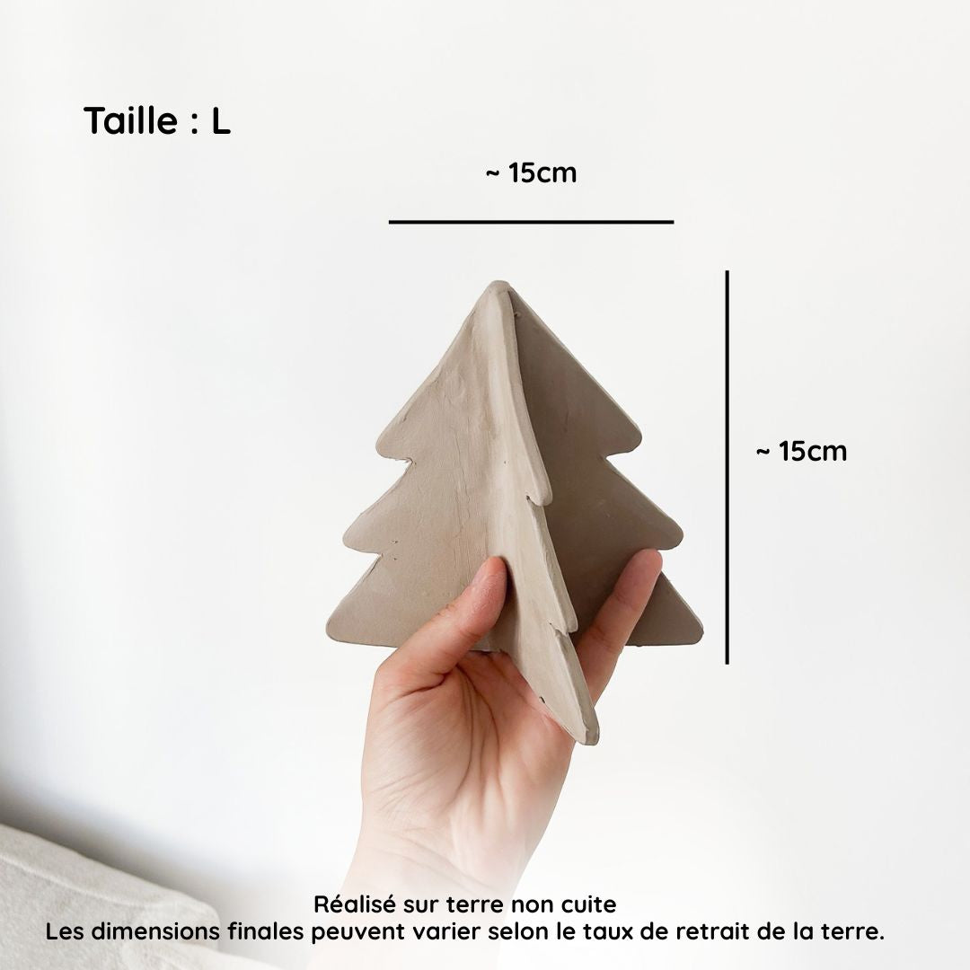 Emporte-pièce - Sapin 3D