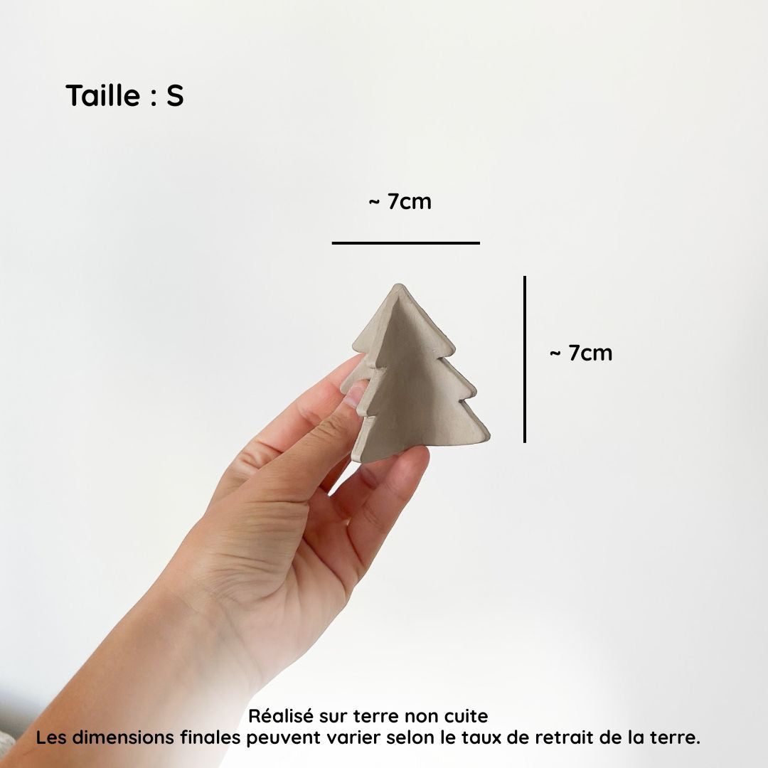 Emporte-pièce - Sapin 3D